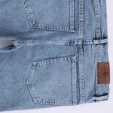 بنطلون جينز مخربش رجالي نيو لاند جينز فاتح جميع المواسم من اس كيه اتش - 106651-LJ