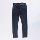 بنطلون جينز مخربش رجالي نيو لاند كحلي جميع المواسم من اس كيه اتش - 106651-NV