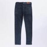 بنطلون جينز مخربش رجالي نيو لاند كحلي جميع المواسم من اس كيه اتش - 106651-NV