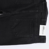 بنطلون جينز ساده رجالي نيو سكاي ليكرا اسود جميع المواسم من اس كيه اتش - 107421-BK
