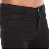 بنطلون جينز رجالي اسود وات رباعيه اسود شتوي من جادو - 109-5