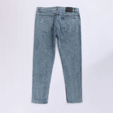 بنطلون جينز ساده رجالي نيو سكاي ليكرا جينز فاتح جميع المواسم من اس كيه اتش - 109507-LJ