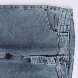 بنطلون جينز ساده رجالي نيو سكاي ليكرا جينز فاتح جميع المواسم من اس كيه اتش - 109507-LJ