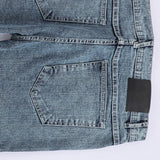 بنطلون جينز ساده رجالي نيو سكاي ليكرا جينز فاتح جميع المواسم من اس كيه اتش - 109507-LJ