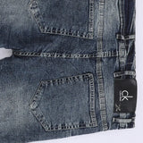 بنطلون جينز تقطيع رجالي نيو سكاي قطن ازرق جميع المواسم من اس كيه اتش - 111793-K