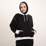 هودي وبنطلون طقم رياضي ملون