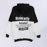 سويتشيرت مطبوع رجالي ميلتون اسود شتوي من اس كيه اتش - 112855-1