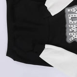 سويتشيرت مطبوع رجالي ميلتون اسود شتوي من اس كيه اتش - 112855-1