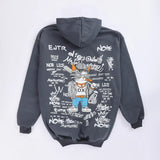 سويتشيرت مطبوع رجالي ميلتون كحلي شتوي من اس كيه اتش - 112855-17