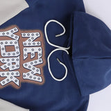 سويتشيرت مطبوع رجالي ميلتون ازرق شتوي من اس كيه اتش - 112855-5