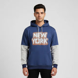 سويتشيرت مطبوع رجالي ميلتون ازرق شتوي من اس كيه اتش - 112855-5