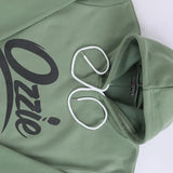 سويتشيرت مطبوع رجالي ميلتون اخضر شتوي من اس كيه اتش - 112855-8