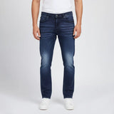 بنطلون جينز وايد ليج رجالي جينز هندي كحلي جميع المواسم من اس كيه اتش - 112943-NV