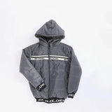 جاكيت بامب ساده رجالي سوفت رمادي غامق شتوي من اس كيه اتش - 112965-DG