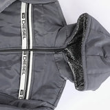 جاكيت بامب ساده رجالي سوفت رمادي غامق شتوي من اس كيه اتش - 112965-DG