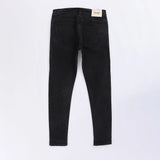 بنطلون جينز ساده رجالي نيو سكاي ليكرا اسود جميع المواسم من اس كيه اتش - 113030-BK
