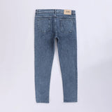 بنطلون جينز ساده رجالي نيو سكاي ليكرا جينز فاتح جميع المواسم من اس كيه اتش - 113030-LJ