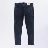 بنطلون جينز ساده رجالي نيو سكاي ليكرا كحلي جميع المواسم من اس كيه اتش - 113030-NV