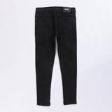 بنطلون جينز مخربش رجالي نيو سكاي ليكرا اسود جميع المواسم من اس كيه اتش - 113031-BK