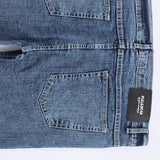 بنطلون جينز مخربش رجالي نيو سكاي ليكرا رمادي غامق جميع المواسم من اس كيه اتش - 113031-DJ