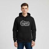 سويتشيرت مطبوع خاص رجالي ميلتون اسود شتوي من اس كيه اتش - 113070-BK