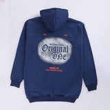 سويتشيرت مطبوع خاص رجالي ميلتون ازرق شتوي من اس كيه اتش - 113070-BL