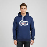 سويتشيرت مطبوع خاص رجالي ميلتون ازرق شتوي من اس كيه اتش - 113070-BL