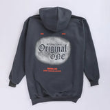 سويتشيرت مطبوع خاص رجالي ميلتون رمادي شتوي من اس كيه اتش - 113070-GY