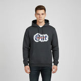 سويتشيرت مطبوع خاص رجالي ميلتون رمادي شتوي من اس كيه اتش - 113070-GY