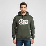 سويتشيرت مطبوع خاص رجالي ميلتون زيتي شتوي من اس كيه اتش - 113070-OL