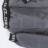 جاكيت بامب ساده اولادي سوفت رمادي غامق شتوي من اس كيه اتش - 113124-DG