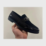 حذاء بانص رجالى فوندي PU اسكاي مستورد اسود جميع المواسم من إسكافي - 11