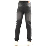 بنطلون جينز رجالي رباعيه نيو سبيد مستورد رمادي غامق شتوي من جادو - 121-5-kh