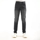 بنطلون جينز رجالي رباعيه نيو سبيد مستورد رمادي غامق شتوي من جادو - 121-5
