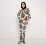 طقم ساتان قطعتين