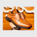 حذاء بانص رجالى فوندي PU اسكاي مستورد هافان جميع المواسم من إسكافي - 12