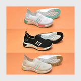 حذاء سنيكرز حريمى فوندي تريكو خيط مستورد ونعل PVC حقن الوان متعددة جميع المواسم من باندا - 14330