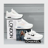 حذاء سنيكرز حريمى فوندي جلد إسكاي مستورد ونعل PVC حقن الوان متعددة جميع المواسم من ميلانو - 1433