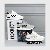 حذاء سنيكرز حريمى فوندي جلد إسكاي مستورد ونعل PVC حقن الوان متعددة جميع المواسم من ميلانو - 1438