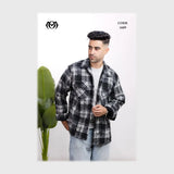 قميص اكمام طويلة كاروه 2جيب رجالى جوخ الوان متعددة شتوي من قميص - 1609