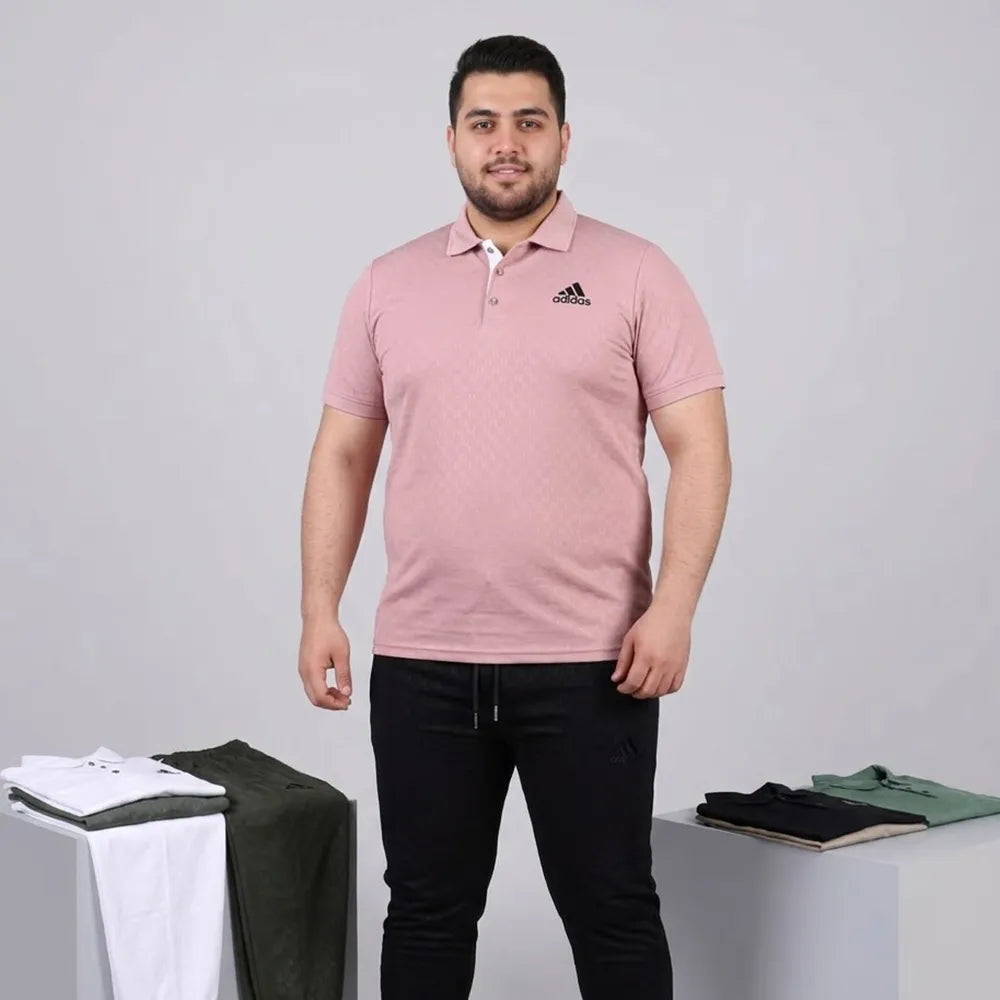 ترنج رياضي طباعة ربر رجالى تيشيرت روزيتا نايلون مستورد-بنطلون سوفت نايلون سكريبل مستورد الوان متعددة صيفى من تورنيدو - 1612302