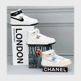 حذاء سنيكرز حريمى فوندي جلد إسكاي مستورد ونعل PVC حقن الوان متعددة جميع المواسم من ميلانو - 1631