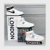 حذاء سنيكرز حريمى فوندي جلد إسكاي مستورد ونعل PVC حقن الوان متعددة جميع المواسم من ميلانو - 1631