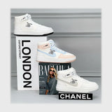 حذاء سنيكرز حريمى فوندي جلد إسكاي مستورد ونعل PVC حقن الوان متعددة جميع المواسم من ميلانو - 1633