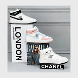 حذاء سنيكرز حريمى فوندي جلد إسكاي مستورد ونعل PVC حقن الوان متعددة جميع المواسم من ميلانو - 1634