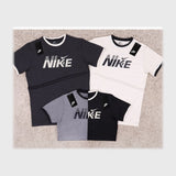 NIKE تيشيرت نص كم طباعة رجالى روزيتا فل ليكرا الوان متعددة صيفى من تورنيدو - 1641602