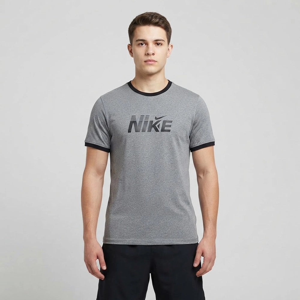NIKE تيشيرت محير نص كم طباعة اولادى روزيتا فل ليكرا الوان متعددة صيفى من تورنيدو - 1644602