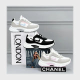 حذاء سنيكرز حريمى فوندي جلد إسكاي مستورد ونعل PVC حقن الوان متعددة جميع المواسم من ميلانو - 1655