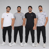 تيشيرت نص كم مطبوع نقشات تشكيل متنوع رجالى روزيتا فل ليكرا الوان متعددة صيفى من تورنيدو - 1662010