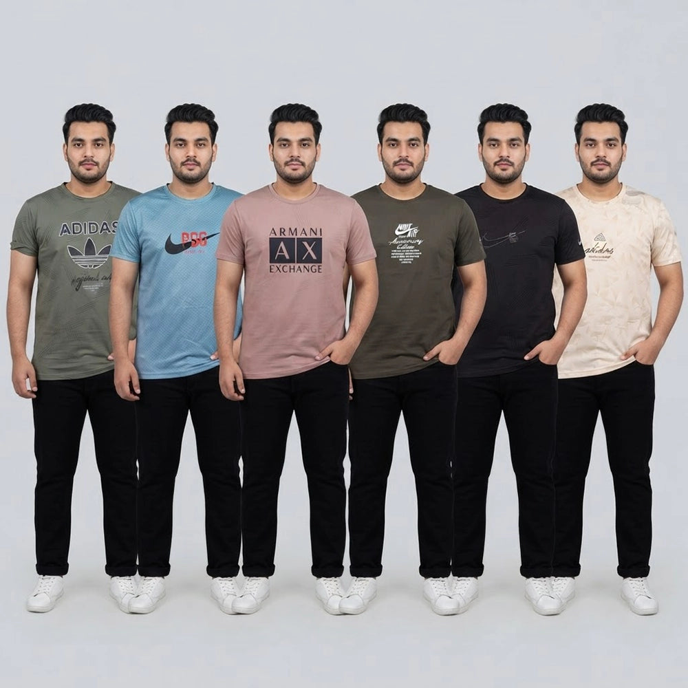 تيشيرت محير نص كم مطبوع نقشات تشكيل متنوع اولادى روزيتا فل ليكرا الوان متعددة صيفى من تورنيدو - 1664009